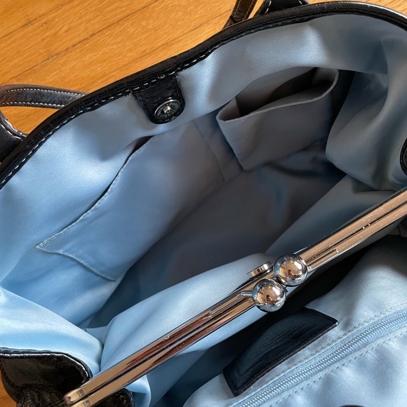 Coach Black Shoulder Handbag.  14”L x 9.5”H x 6”W - Picture 10 of 15